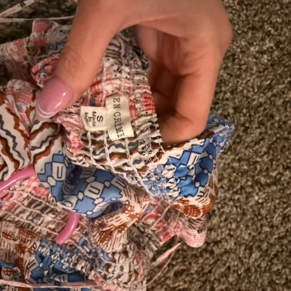 Colorful Patterned Dress - Picture 4 of 4